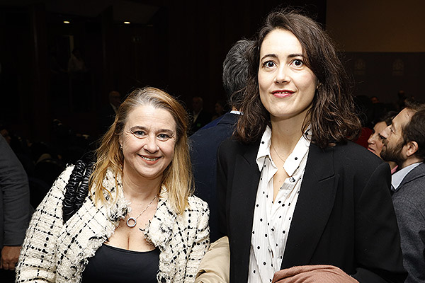 Natividad Calvente, Corporate Affairs Head en Novartis España; y María Gálvez, responsable de Corporate Affairs de Novartis.