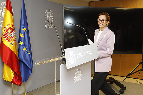 Mónica García, ministra de Sanidad.