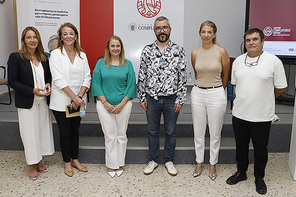 Susana Solís; Ana María Cuartero, respresentante del Grupo Parlamentario VOX en la Asamblea de Madrid; Natividad Calvente; Javier Padilla, respresentante del Grupo Parlamentario Más Madrid en la Comisión de Sanidad de la Asamblea de Madrid; Marta Marbán, representante del Grupo Parlamentario Popular de la Comisión de Sanidad en la Asamblea de Madrid; y Jesús Puente.