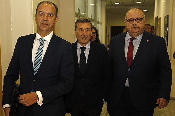  José Luis Bancalero, Marciano Gómez y Alejandro Vázquez.
