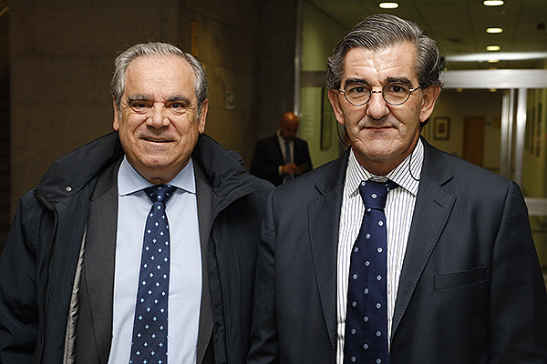 Jesús Aguilar y Juan Abarca Cidón, presidente de IDIS y de HM Hospitales.