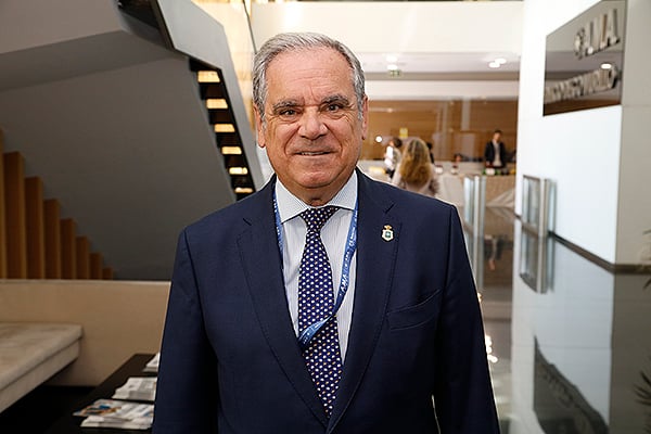 Jesús Aguilar, presidente del Consejo General de Colegios Oficiales de Farmacéuticos (Cgcof).