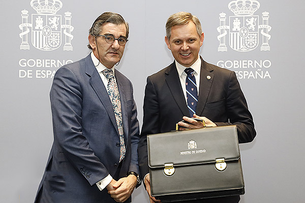 Juan Abarca Cidón, presidente de HM Hospitales e IDIS y José Manuel Miñones