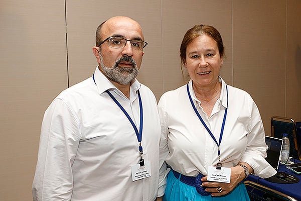 De la SEFH: Xose Manuel Rey, asesor jurídico; y Maria José dalama, gerente.