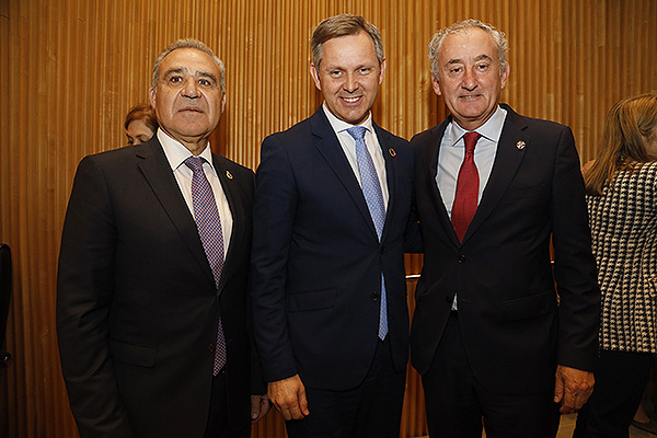 José María Rodríguez, José Manuel Miñones y Tomás Cobo.