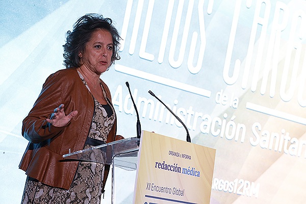 Catalina García, consejera de Salud y Consumo de la Junta de Andalucía.