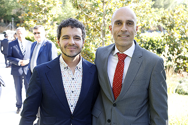 Pedro Gullón, director General de Salud Pública y Equidad en Salud del Ministerio de Sanidad; y Ricardo López.