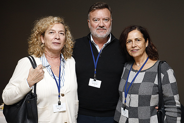 Eva Rapado, Manuel Ruiz y Maite Añón.