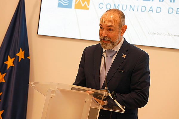 Pablo Herrera, vicedecano del Ilustre Colegio Profesional de Fsioterapeutas de la Comunidad de Madrid. 