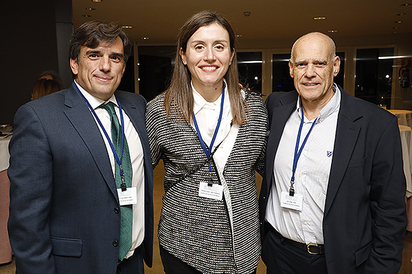 Miguel Ángel Benito, María Esperanza Reverte y Vicenç Juan.