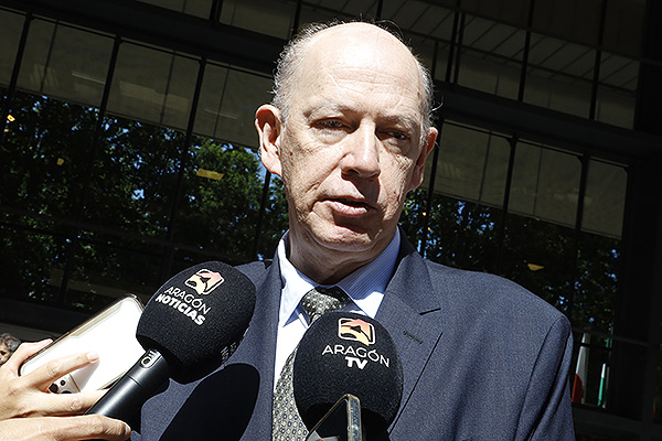 Ángel Sanz, consejero de Sanidad de Aragón