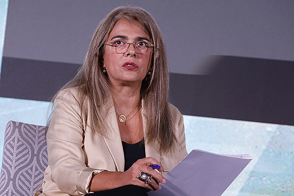 Carmen Encinas, directora General de Planificación, Ordenación e Inspección Sanitaria y Farmacia de la Consejería de Sanidad de Castilla-La Mancha.