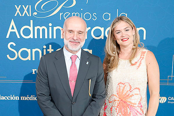 Luis Mosquera, director General de Carburos Médica: y Rut García, directora Comercial División Médica Sur de Europa de Carburos Medica.