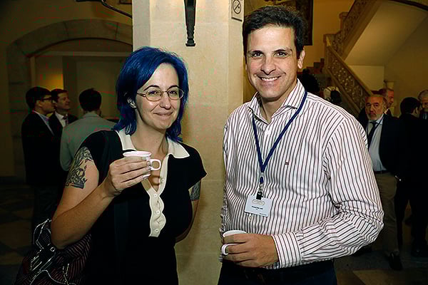 Marta Carmona y Jordi Oliveras.