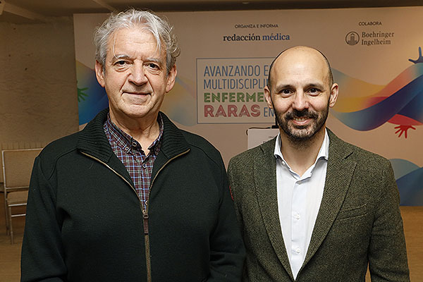 Francisco Javier de Toro y Pedro J. Marcos Rodríguez, director Asistencial del Área Sanitaria de A Coruña e Cee.