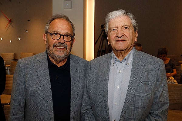 Javier Colás y Enrique de Porres, consejero delegado de Asisa.