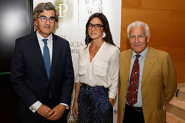 Juan Abarca Cidón, Maria Rodríguez de Alba y Manuel Moya.