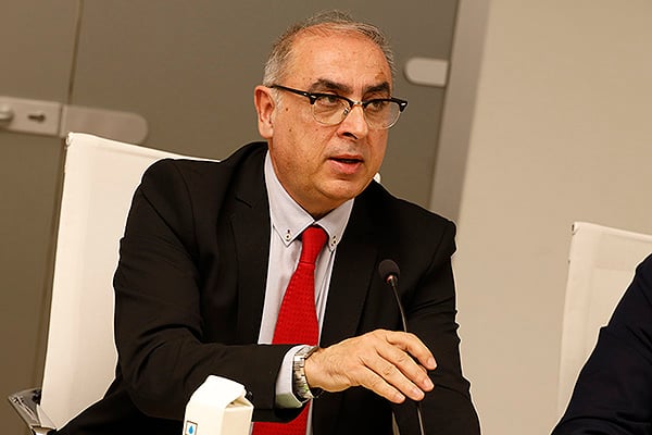 José Martínez Olmos, coordinador de los grupos de trabajo de la Mesa de la Profesión Farmacéutica.