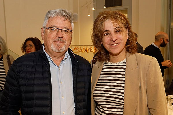 Jacinto Sánchez, jefe de Servicio de Medicina Interna del Complejo Asistencial de Palencia; y María Cruz Valero, supervisora de Enfermería Interna de Palencia.