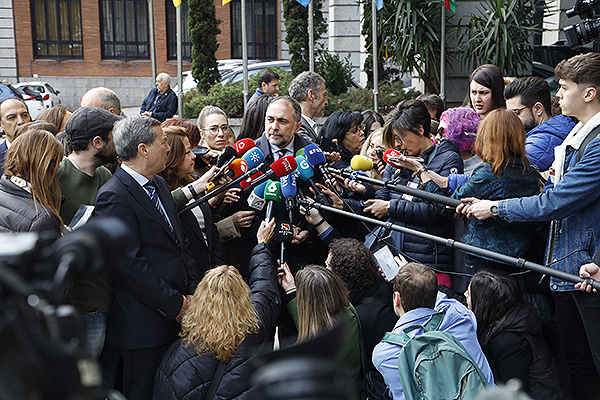 Julio García Comesaña, consejero de sanidad de Galicia.