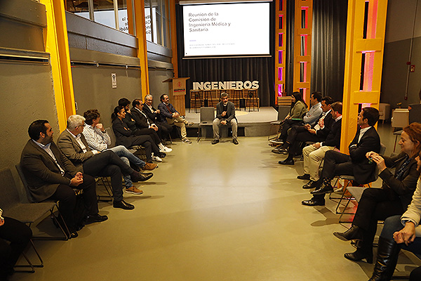 Reunión de la Comisión de Ingeniería Médica y Sanitaria del COIIM.