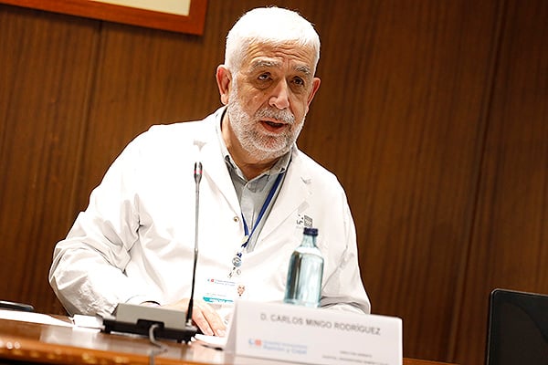 Carlos Mingo, director Gerente del Hospital Universitario Ramón y Cajal.