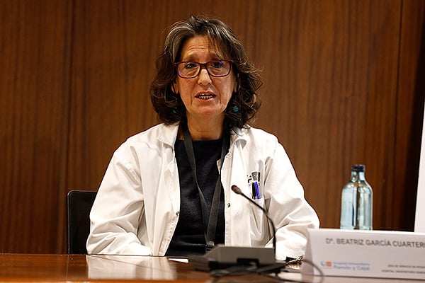 Beatríz García, jefa de Servicio de Pediatría del Hospital Universitario Ramón y Cajal.
