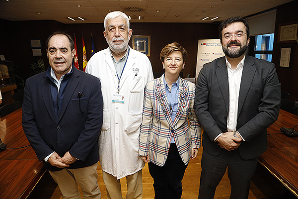 Javier Guijarro, Carlos Mingo, Mercedes Navio y Juan Pablo Núñez.