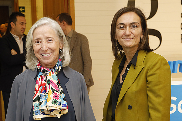 Elena Juarez, Chief People Officer de Sanitas y de BupaEurope & LatinAmerica; y Pilar Villaescusa, directora general de Finanzas de Sanitas y Bupa Europe & LatinAmerica. 