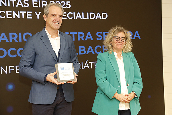 Premio Sanitas EIR 2025 ha sido para el Hospital Universitario Nuestra Señora del Perpetuo Socorro; y Laura Ruiz.