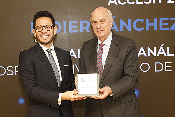 Didier Sánchez Ospina, especialista en Análisis Clínicos del Hospital Universitario de Burgos.