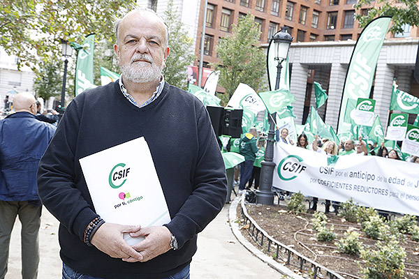 Fernando Hontangas, responsable de Sanidad de CSIF.