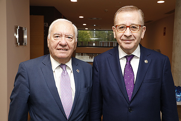 Florentino Pérez Raya, presidente del CGE, y Jorge Andrada, presidente del Codem.