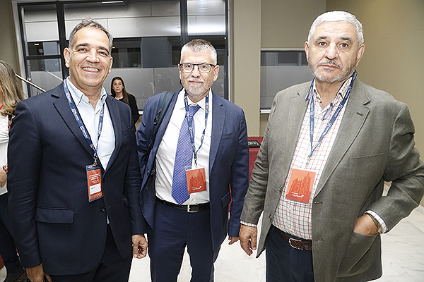 Rafael Mosquera, Miguel Ángel Valdeolivas y Cándido Lozano.