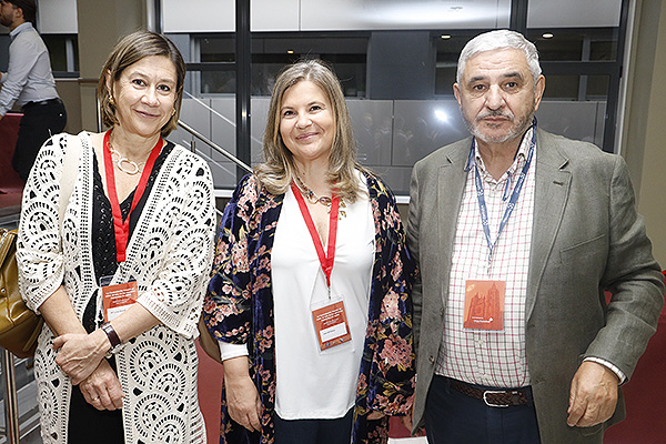 Maria Luisa Brandt, Lara Otero y Cándido Lozano.
