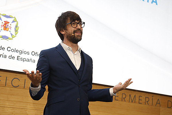 Luis Piedrahita, humorista y presentador de la gala de premios. 