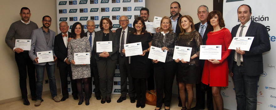 Todos los ganadores de la tercera edición de los premios a la Calidad, Sostenibilidad e Innovación en el Sector Sociosanitario.