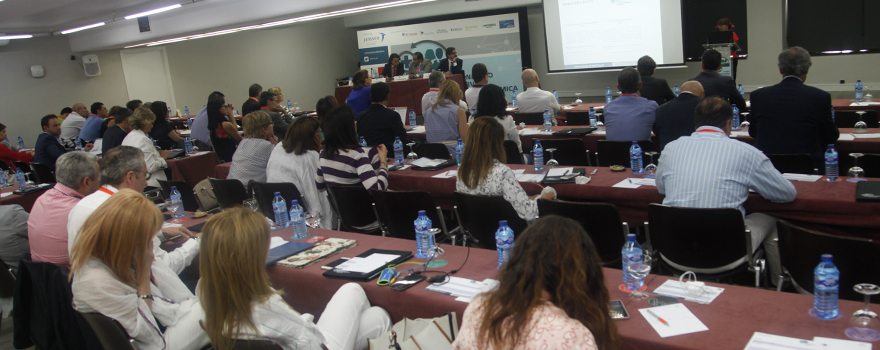 Aspecto de la sala durante el foro de Sedisa.