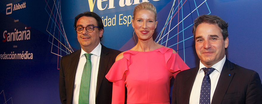 José María Vergeles, Anne Igartiburu y Luis Tobajas.