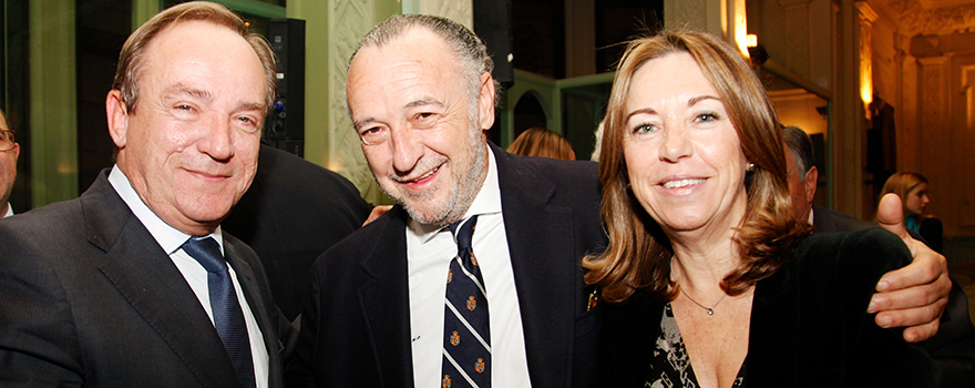 José Javier Castrodeza, José María Pino y Virginia Donado-Mazarrón.