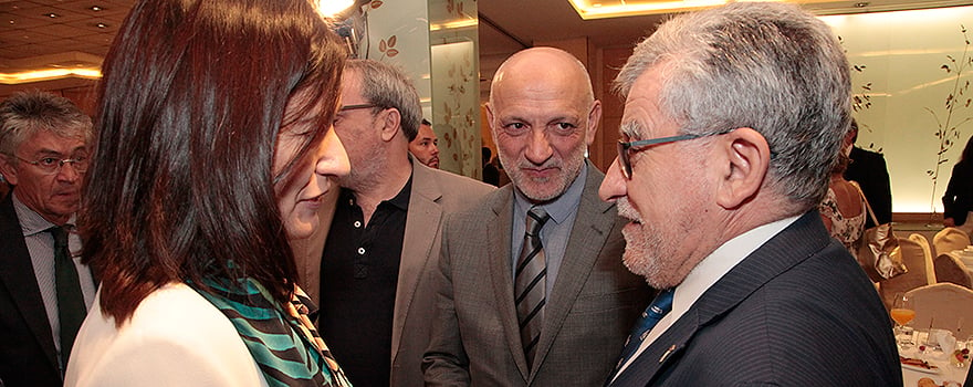 Carmen Montón, Rodrigo Gutiérrez y Ángel Felpeto Enríquez.