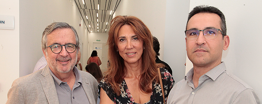 Javier Benítez, Concha Noriega, responsable de docencia del área de Madrid del Instituto IBQuaes; y Francisco Crespo, responsable de formación del Instituto IBQuaes. 