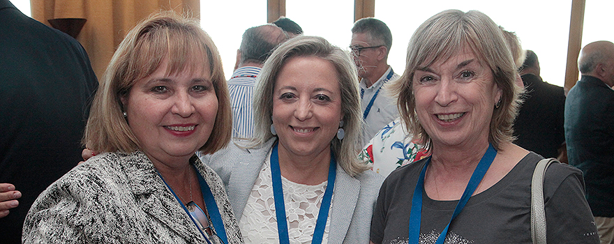 Victoria Villena Garrido, Elena Bollo de Miguel y Pilar de Lucas. 