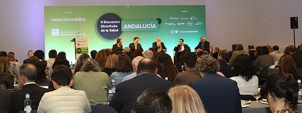 Un momento de la mesa 'Telemedicina: presente y perspectivas de futuro'.