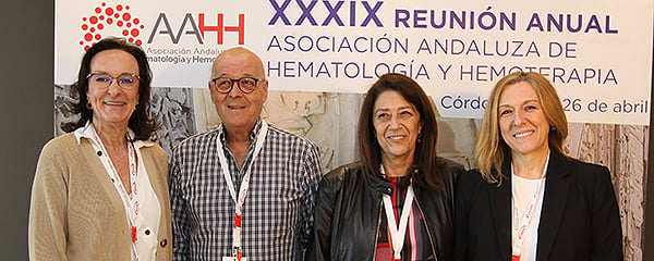 María Luz Martino, Antonio Fernández, Concha Herrera y Margarita Fernández. 