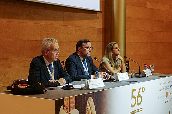 Rueda de prensa previa a la inauguración del 56º Congreso Separ en Granada.