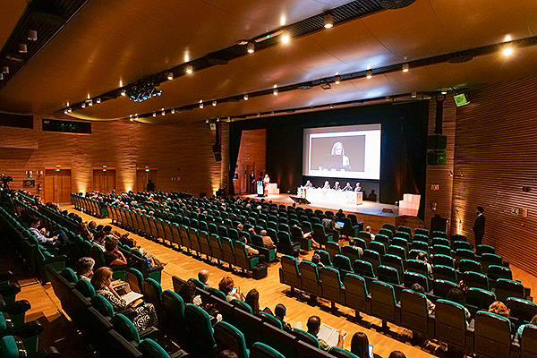 Un instante durante la inauguración del 56º Congreso Separ en el Palacio de Congresos de Granada.