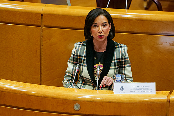Raquel Martínez, secretaria general del Consejo General de Colegios Farmacéuticos.