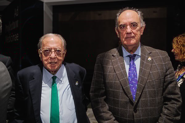 Diego Murillo; y Luis Campos Villarino, expresidente del Colegio de Médicos de Pontevedra