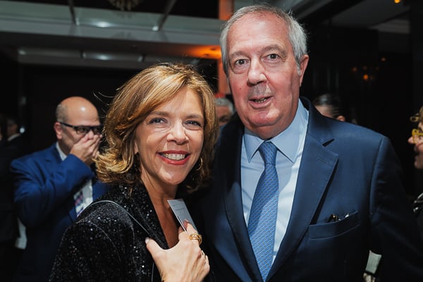 Marta Villanueva, directora general de la Fundación IDIS, y Luis Mayero, consejero de Asisa-Lavinia y delegado en Madrid